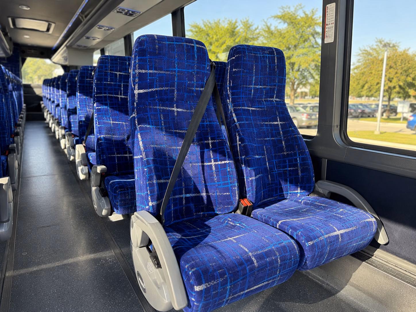 how the type of bus you choose changes the price in macon georgia