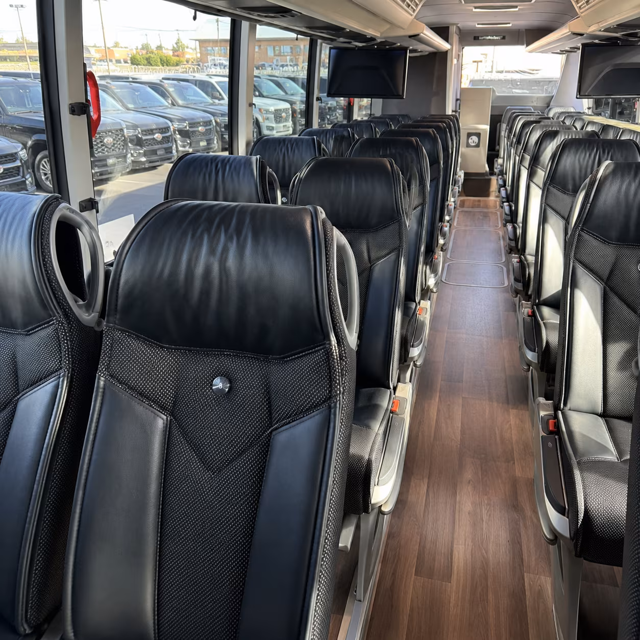 macon religious group transportation onboard seating